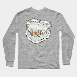 Sagittarius Heart Cake Long Sleeve T-Shirt